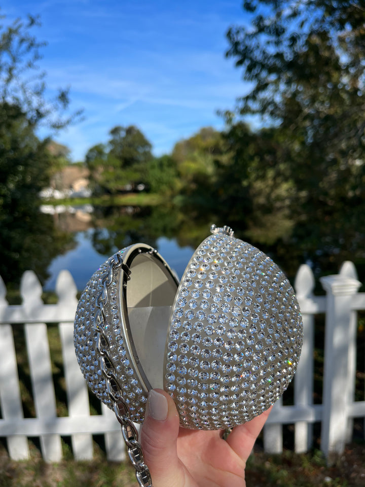 Chanel Rare Runway 2018 Crystals Minaudières Clutch Crossbody Bag