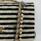 Chanel Ivory/Black Coco Medium Sailor Pearls Double Flap Bag