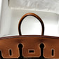 Hermes Gold Gold Togo Birkin 25