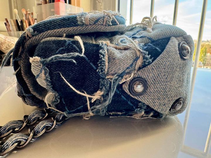 Chanel Paris Dallas Denim Flap Bag