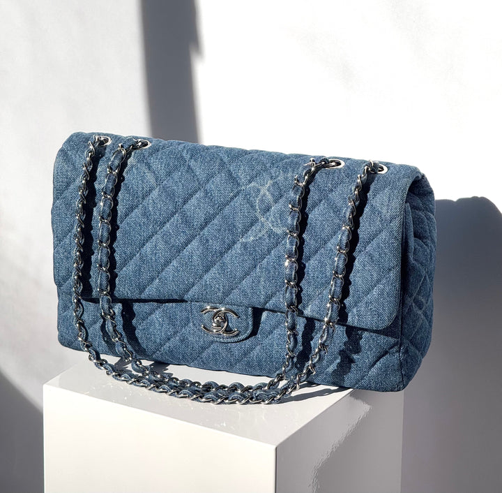 Chanel Jumbo Denim CC Flap Bag