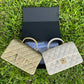 Chanel 21S Mini Light Beige Caviar Top Handle