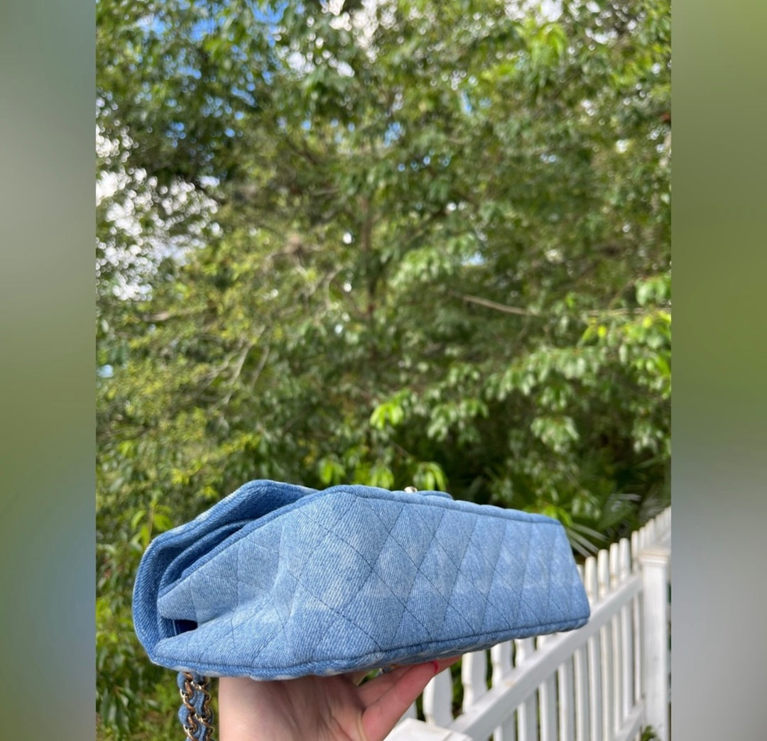 Chanel Denim Medium Classic Flap Bag