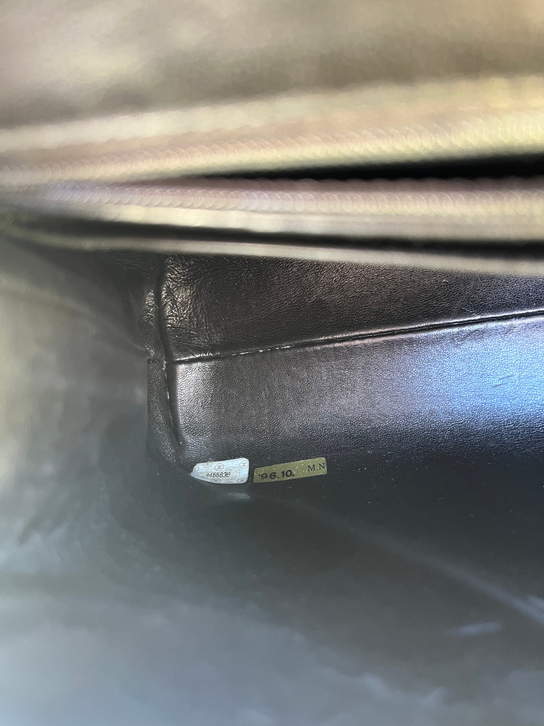 Chanel Vintage Small Crocodile Top Handle Flap Bag