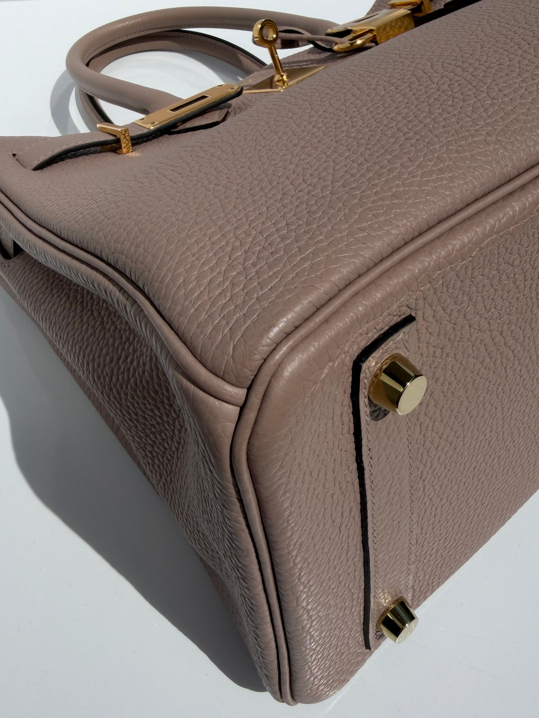 Hermès Birkin 30 Glycine Togo Gold Hardware 2015