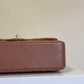 Chanel 22S Small Caramel Lambskin Classic Flap Bag + LGHW