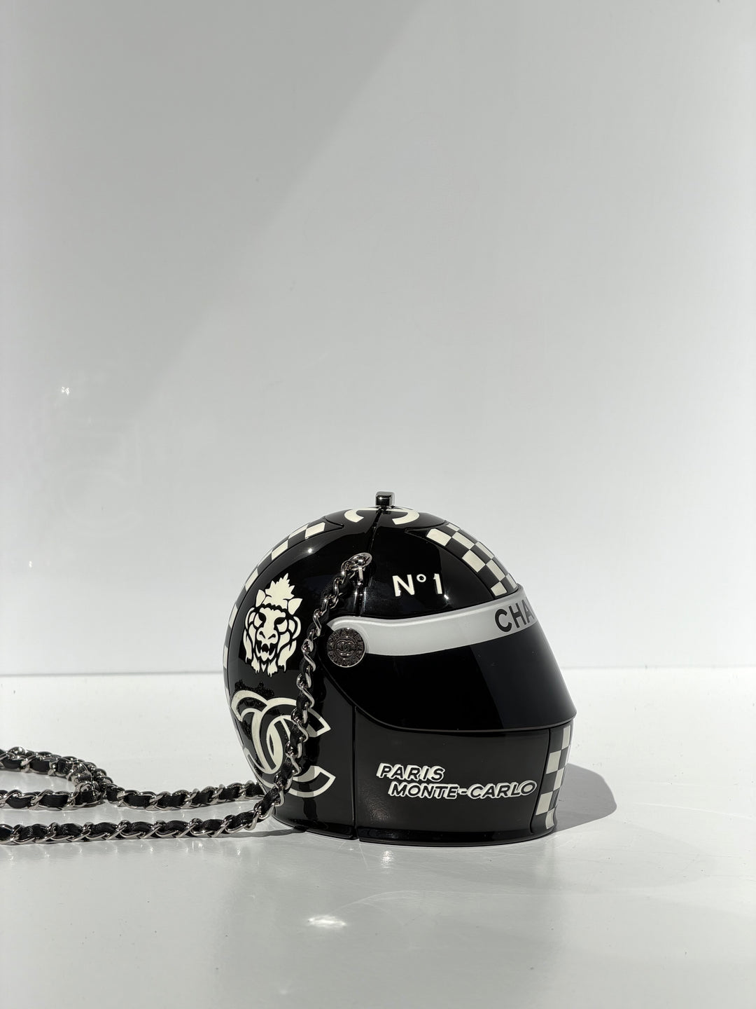 Chanel 2023 Monte Carlo Helmet Minaudiere