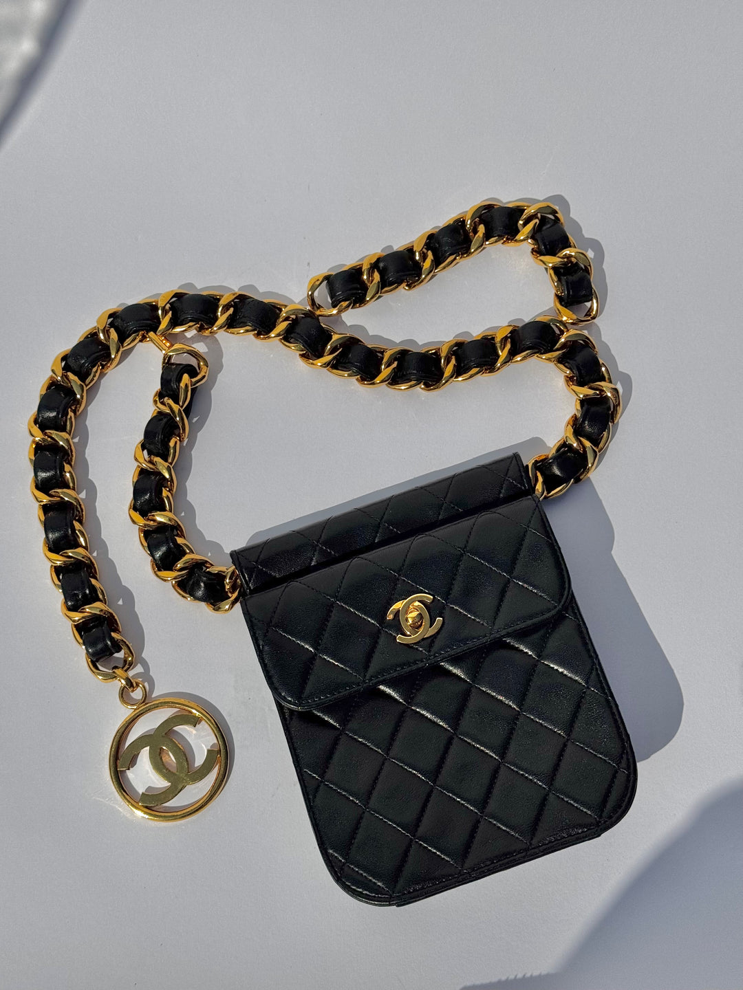 Chanel 1994 Runway CC Belt Bag