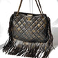 2014 Brown Paris Dallas Runway Fringe Bag