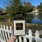 Chanel Black Quilted Leather and White Perspex Perfume Bottle Minaudiere