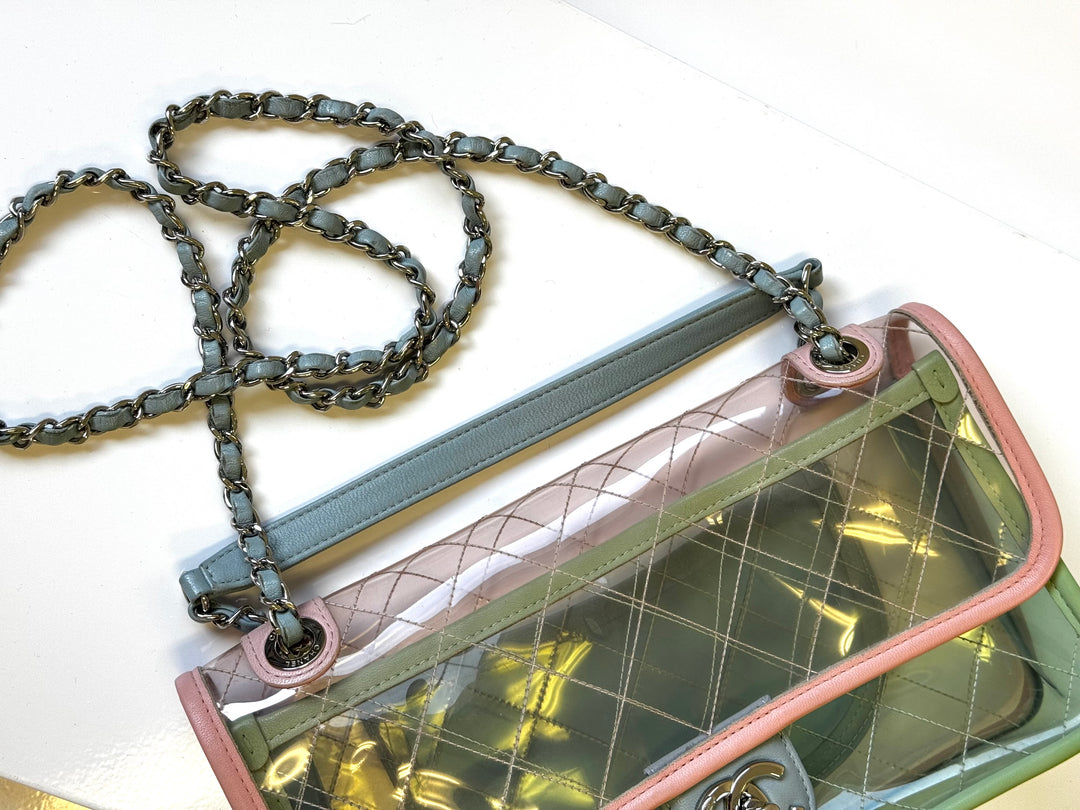 Chanel Coco Splash Medium PVC Lambskin Flap Bag