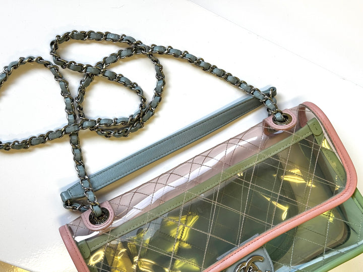 Chanel Coco Splash Medium PVC Lambskin Flap Bag