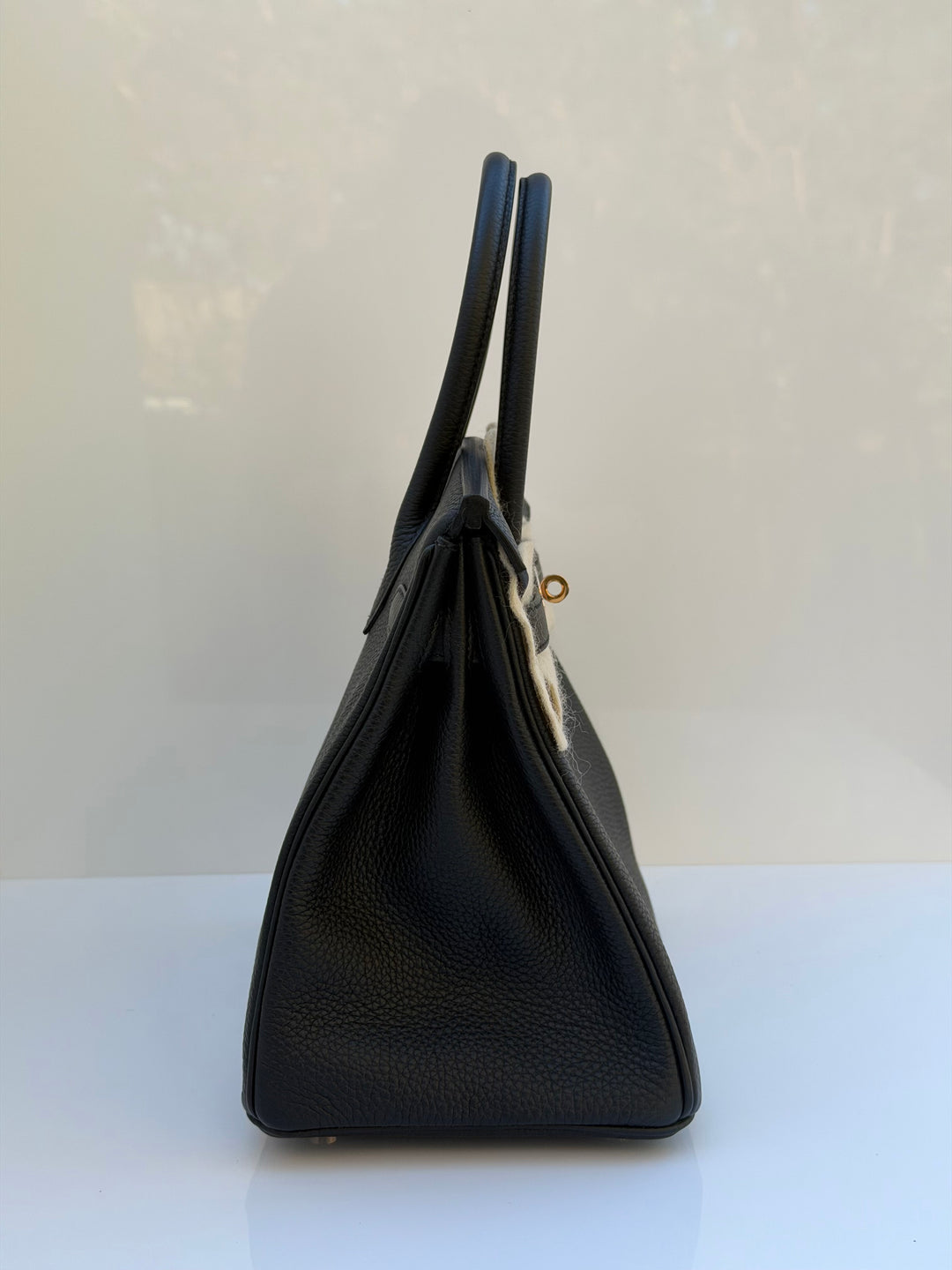 Hermès Birkin 30 — Noir Togo with Rose Gold Hardware