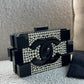 Chanel Pearl Plexiglass Lego Minaudiere