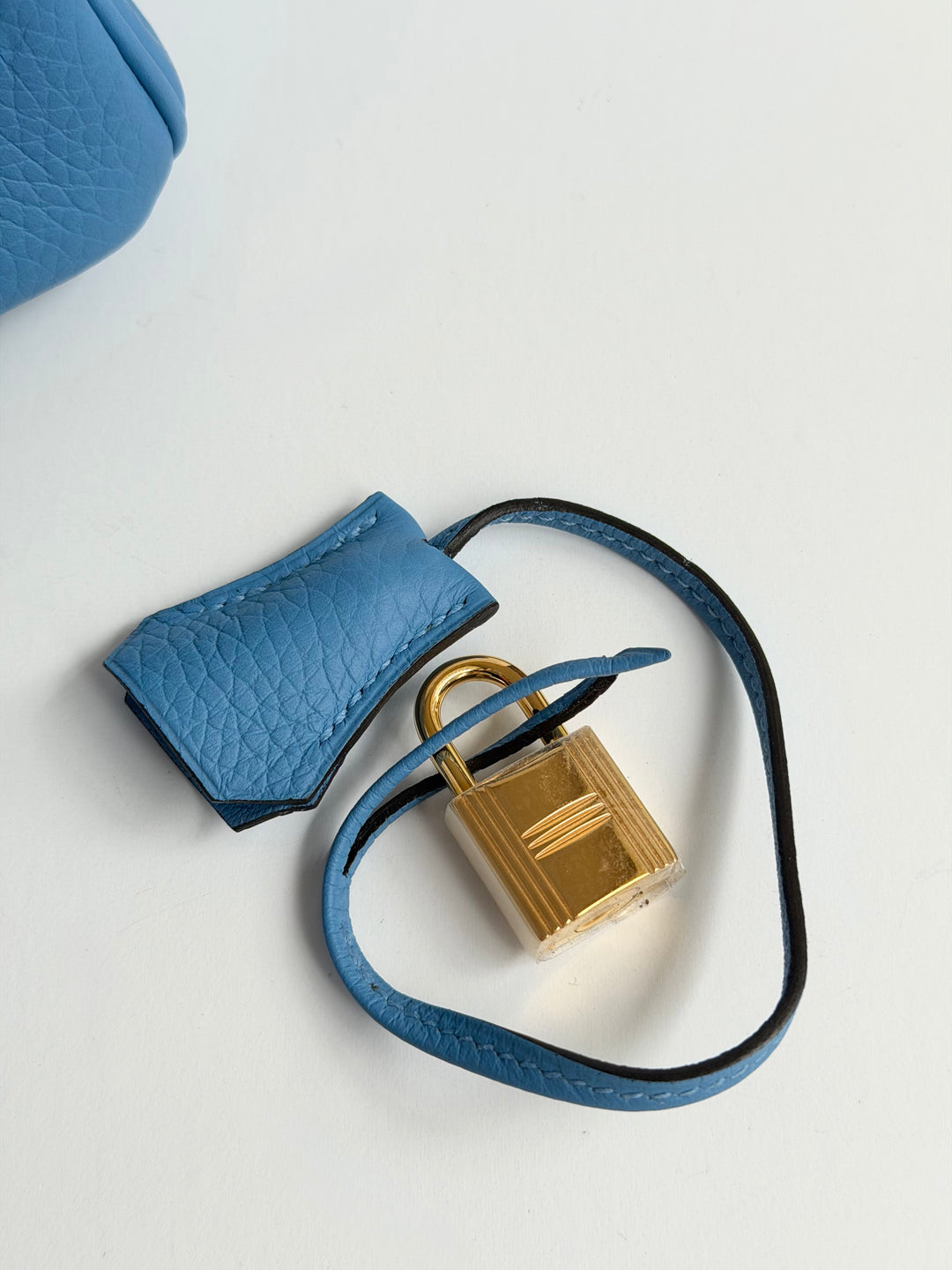 Hermes 2014 Bleu Paradis Clemence Taurillon Birkin 30