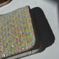 Chanel 1992 Medium Iridescent Sequin Flap Bag