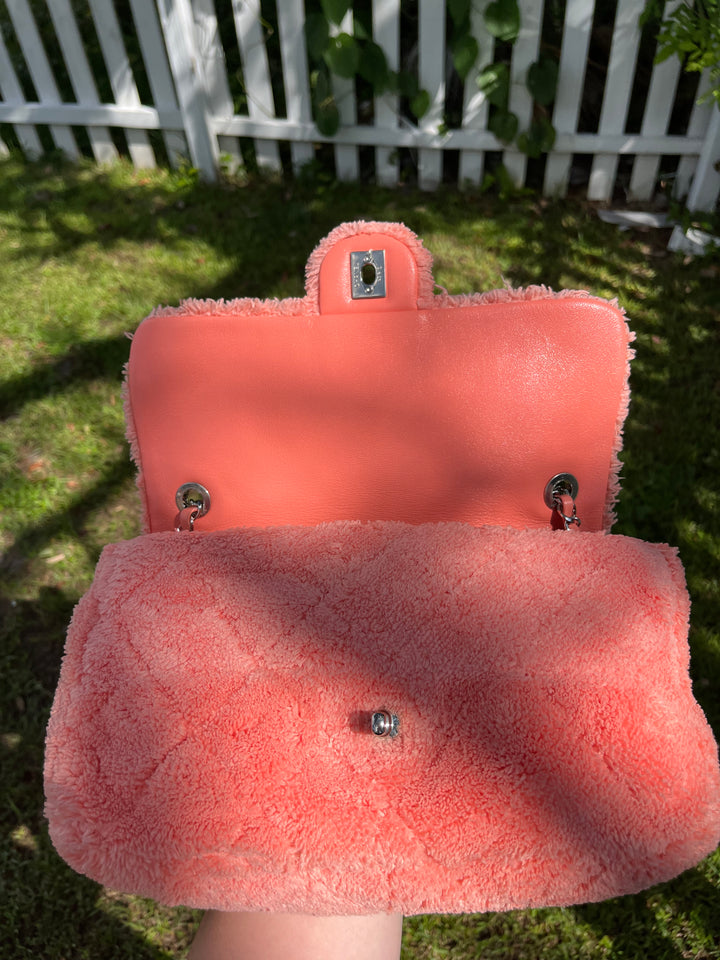 Chanel 2019 Coco Beach Terry Flap Bag