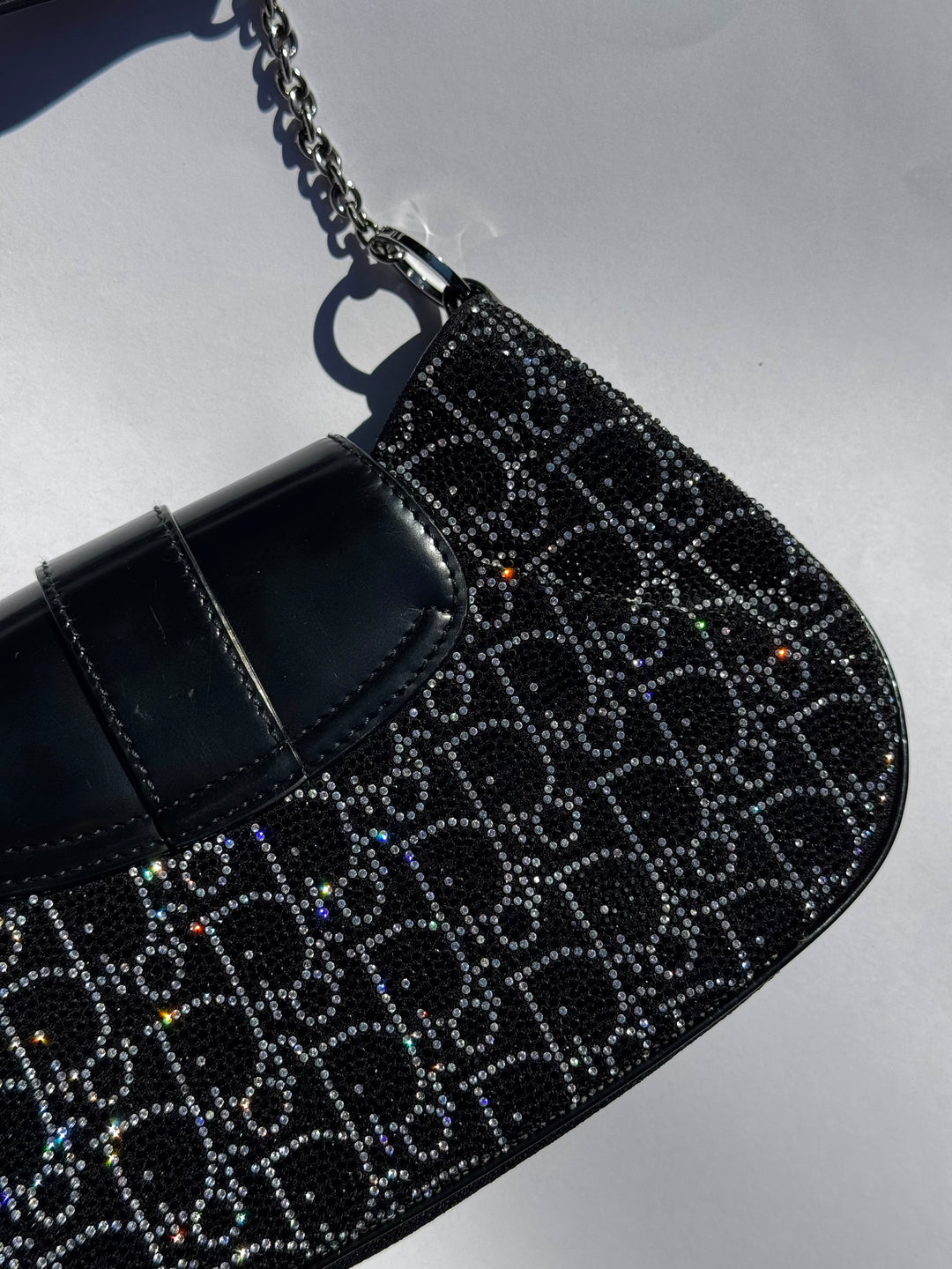 Dior 2003 Limited Edition Crystal Shoulder Bag