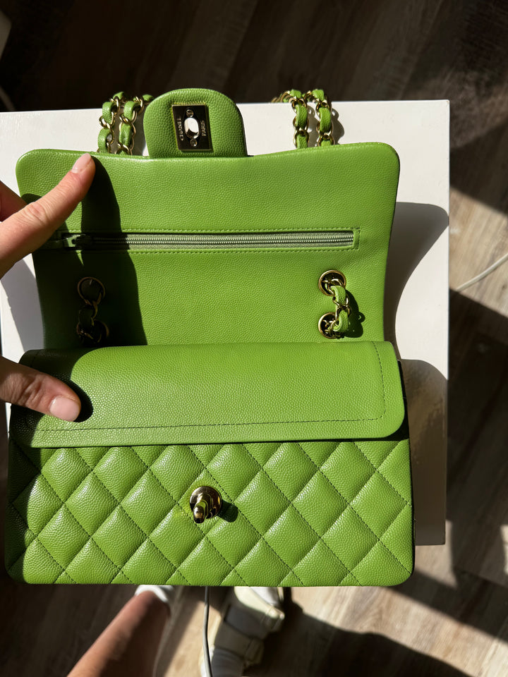 Chanel 23C Small Caviar Classic Flap Bag