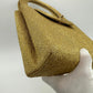 Chanel RARE 1998 Gold Silk Woven Small Kelly