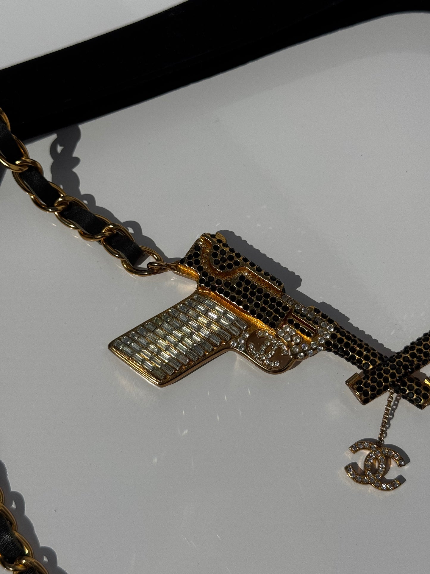 Chanel Vintage Pistols Belt Or Necklace