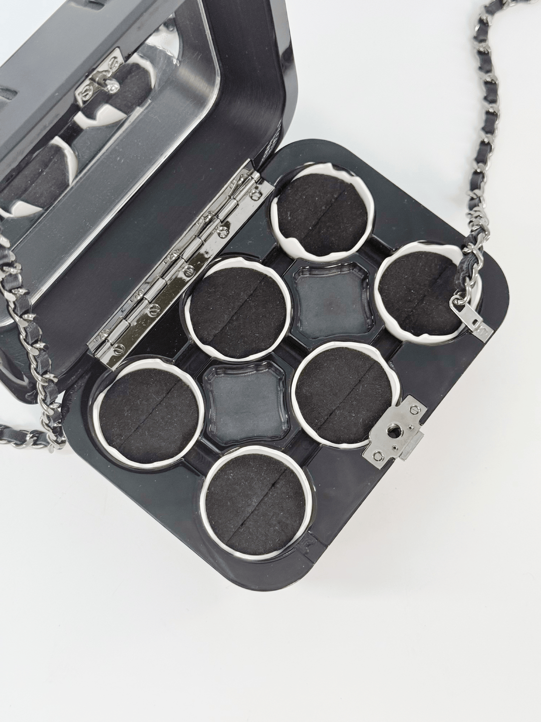 Chanel 2014 Supermarket Runway Egg Carton Minaudiere