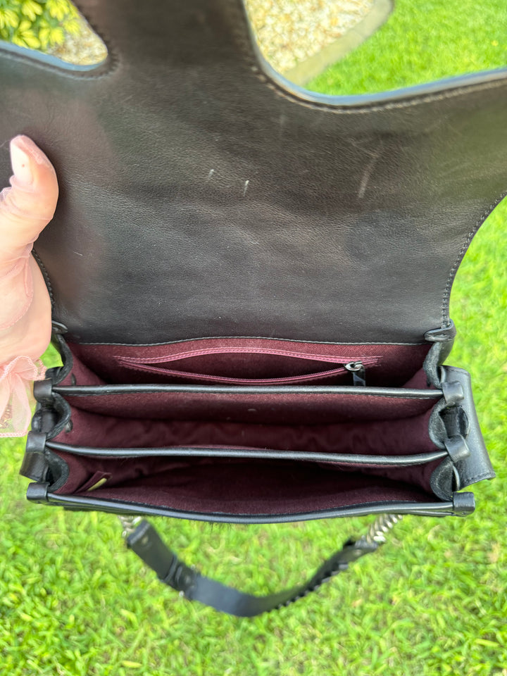 Chanel 2014 PARIS DALLAS MÉTIERS D'ART PONY HAIR CROSSBODY BULLET Flap Bag