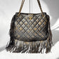 2014 Brown Paris Dallas Runway Fringe Bag