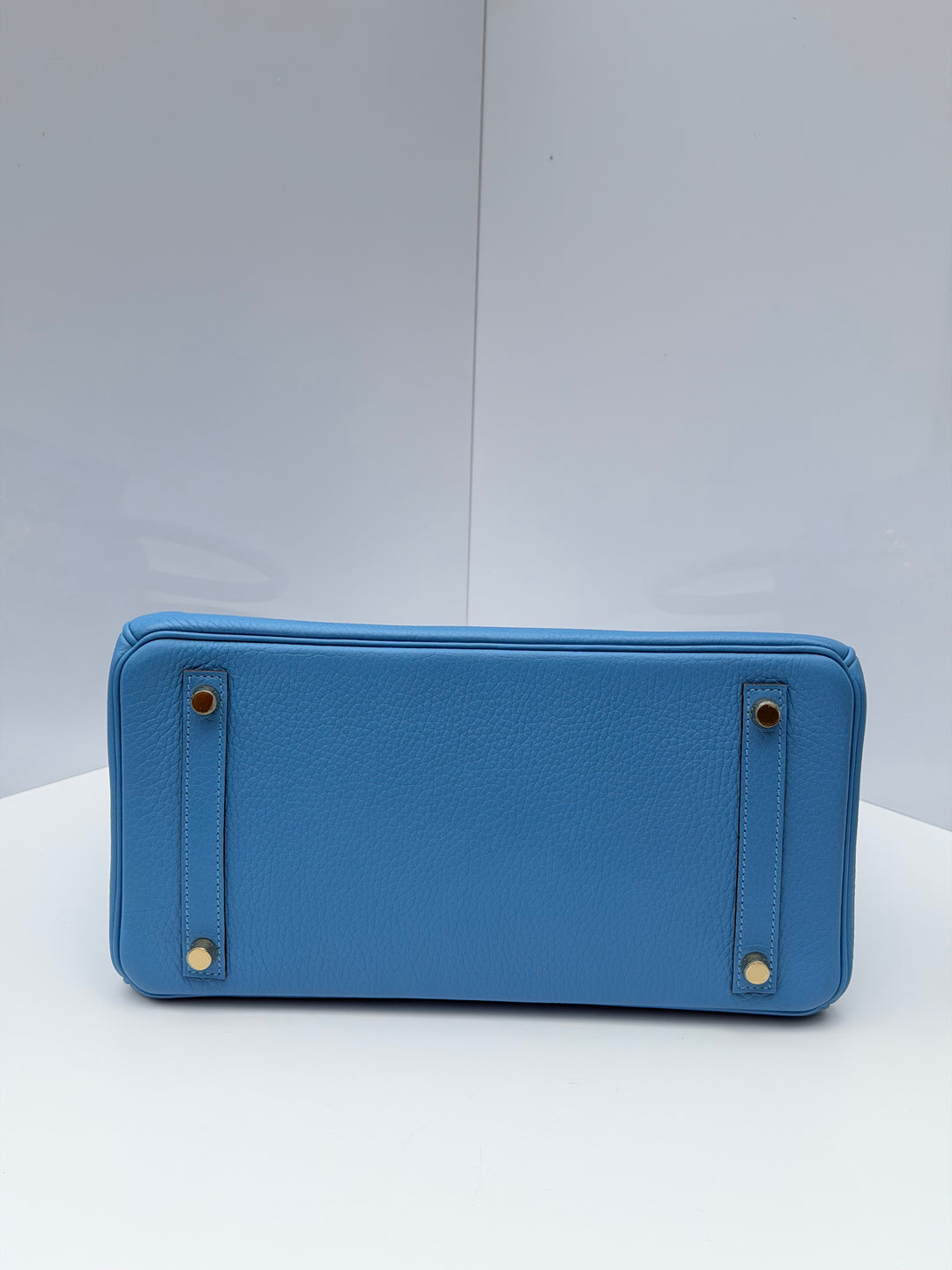 Hermes 2014 Bleu Paradis Clemence Taurillon Birkin 30