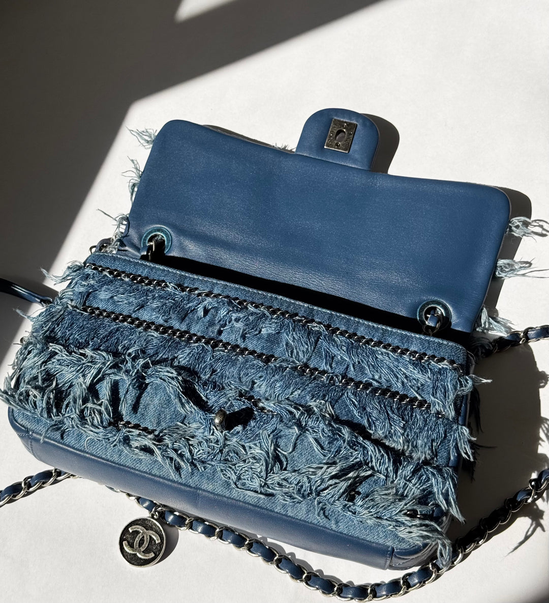 Chanel Medium Denim Paris Dubai Flap Bag