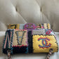 Chanel Jumbo Multicolor Patchwork Flap Bag