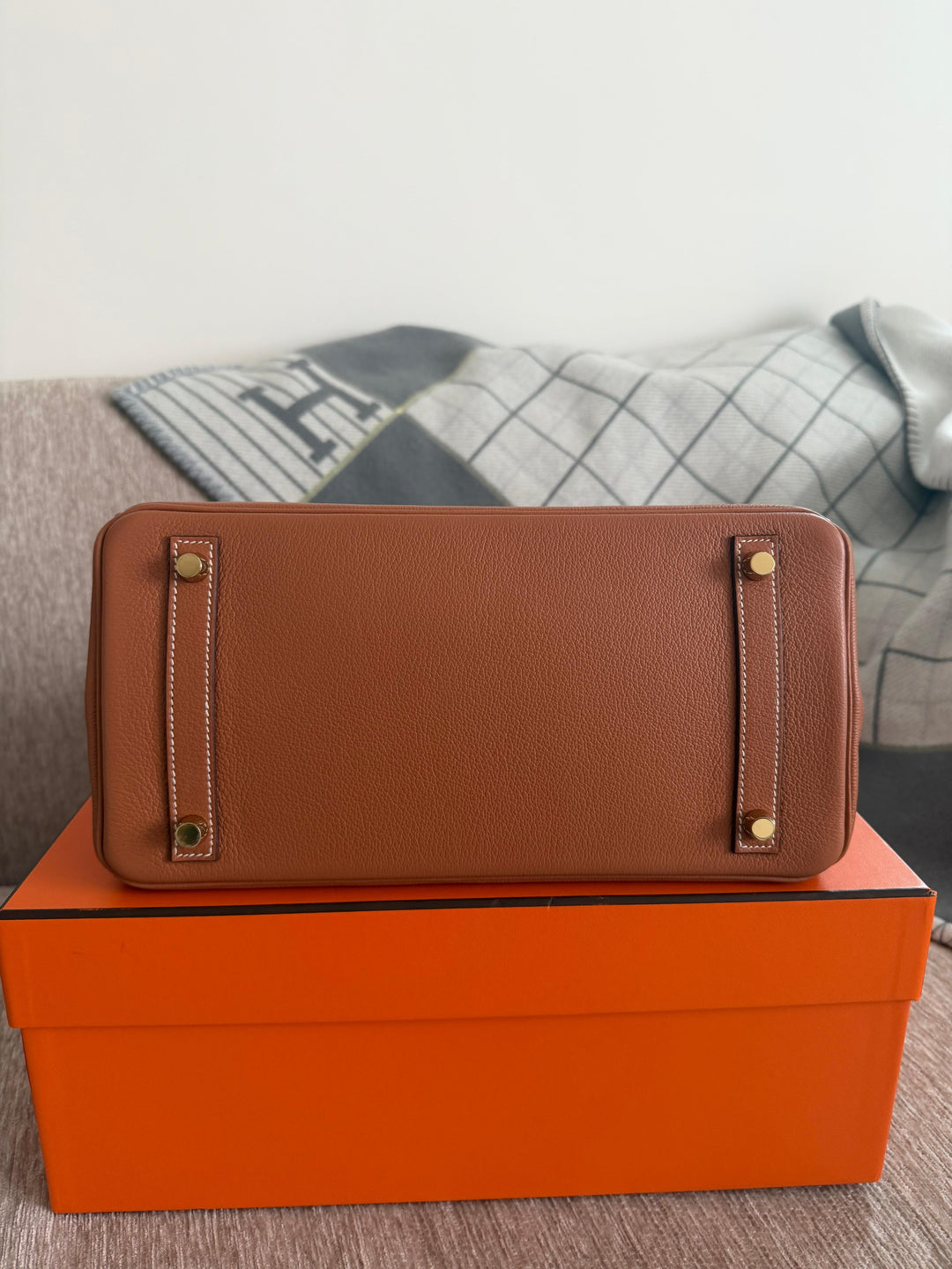 Hermès Birkin 30 Gold Togo Gold Hardware