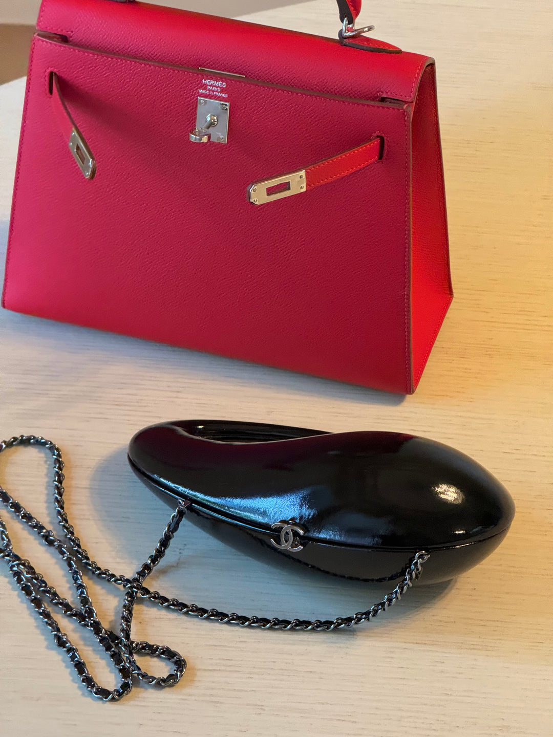 Hermes 2018 Rouge Casaque Epsom Kelly 25