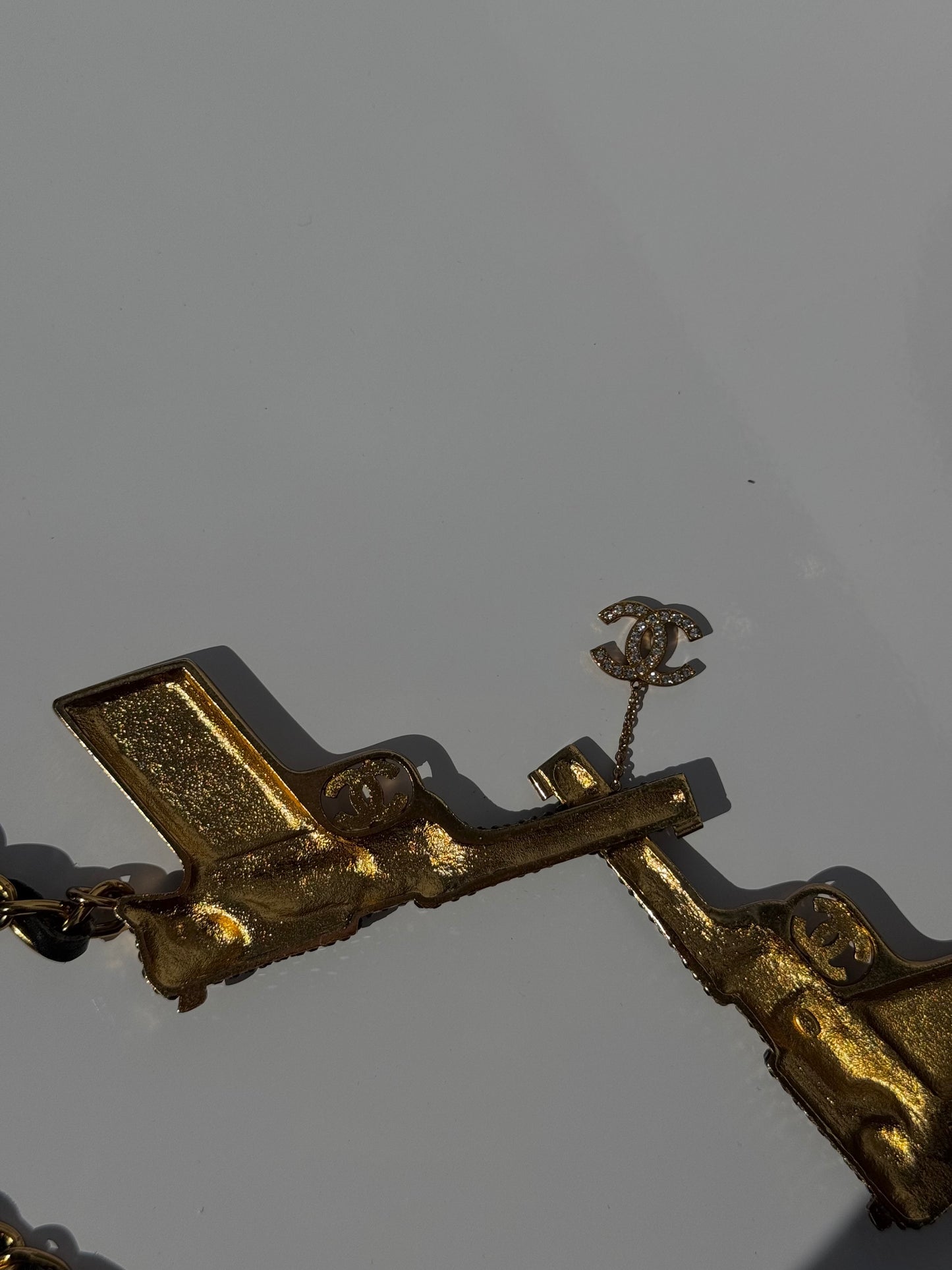 Chanel Vintage Pistols Belt Or Necklace