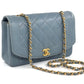 Chanel Baby Blue 24K Medium Caviar Diana Flap Bag