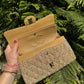 Chanel 24K Medium Vintage Tweed Flap Bag