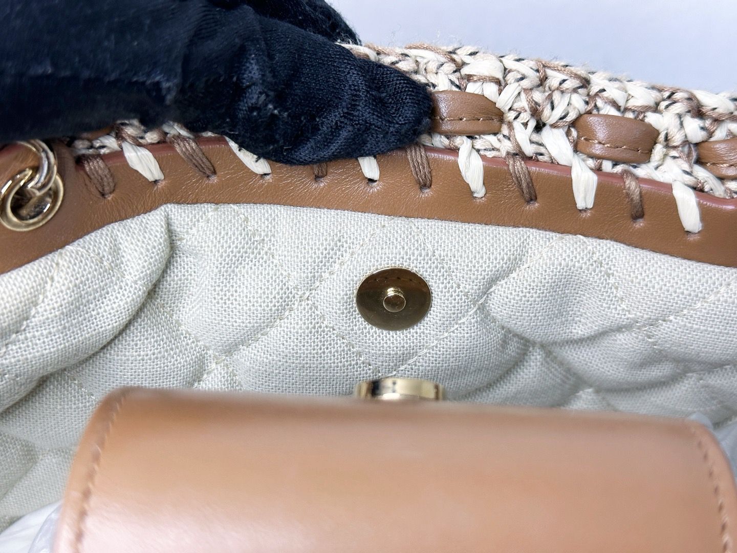 Chanel Small Crochet Shopping Tote