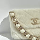 Chanel 2020 Shearling & Strass Flap Bag