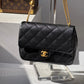 Chanel Black Medium Caviar Sweetheart Crush Flap Bag