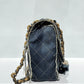 Chanel Denim Paris Dubai Jumbo Pom-Pom Flap