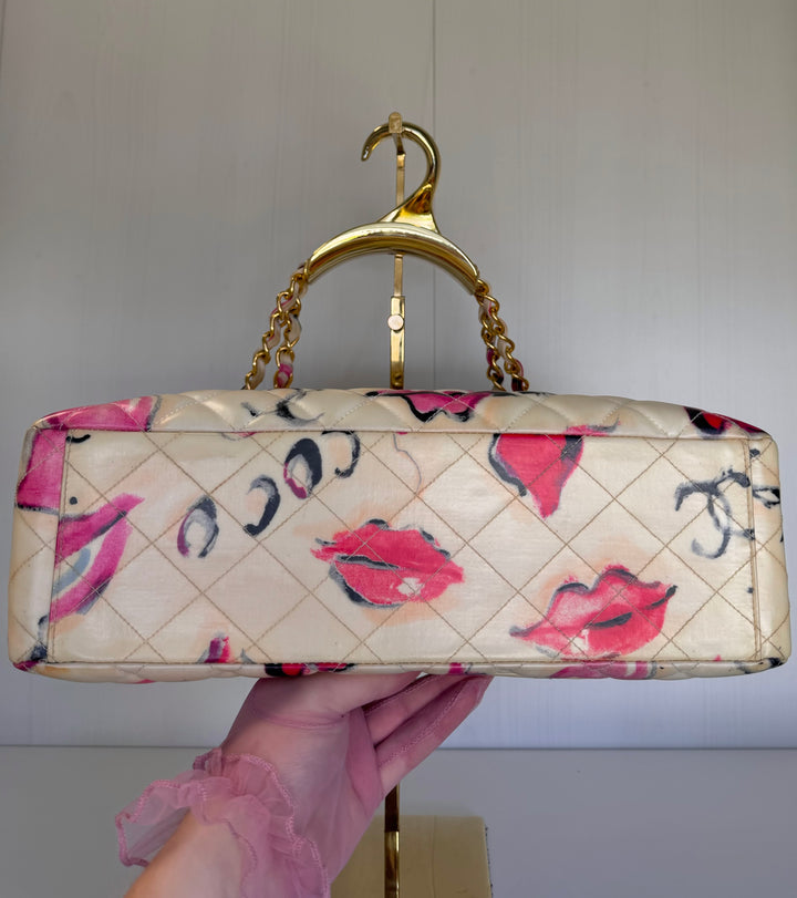 Chanel 1994 Jumbo Lips & Kisses Flap Bag