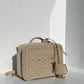 Chanel Small Nude Filigree Shearling Vanity Case