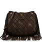 2014 Brown Paris Dallas Runway Fringe Bag