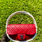 Chanel Runway Small Red Hula Hoop Bag