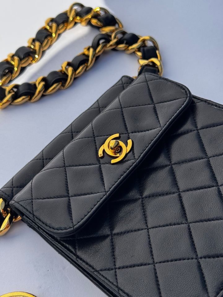 Chanel 1994 Runway CC Belt Bag