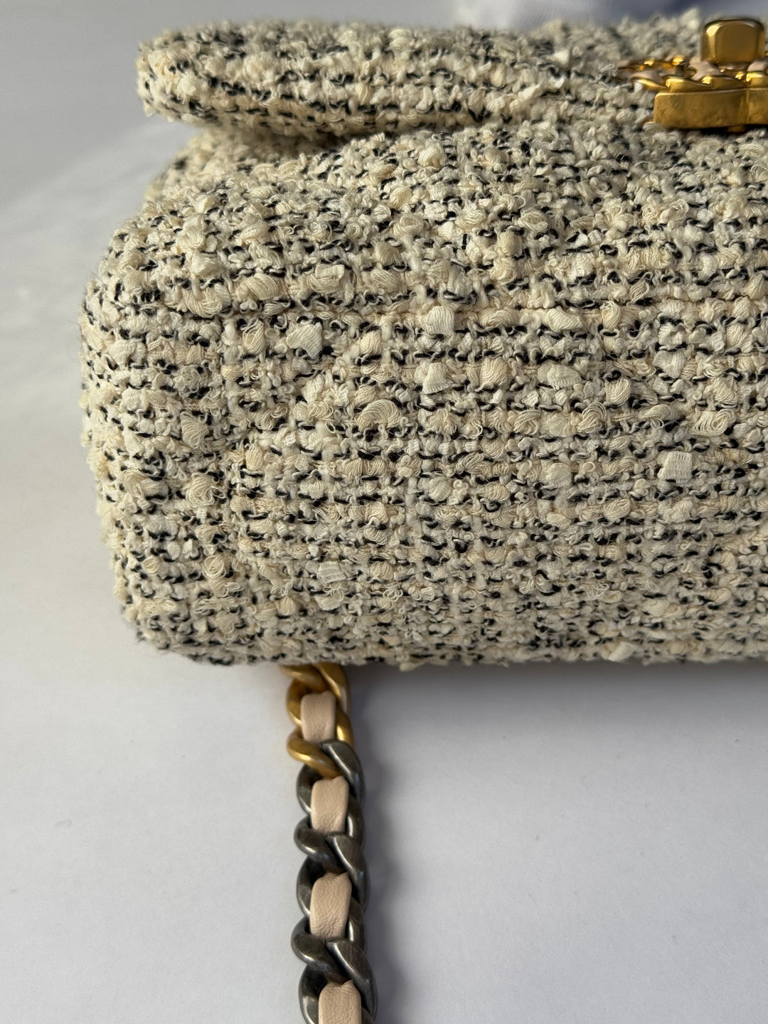 Chanel Small Houndstooth 19 Flap Bag