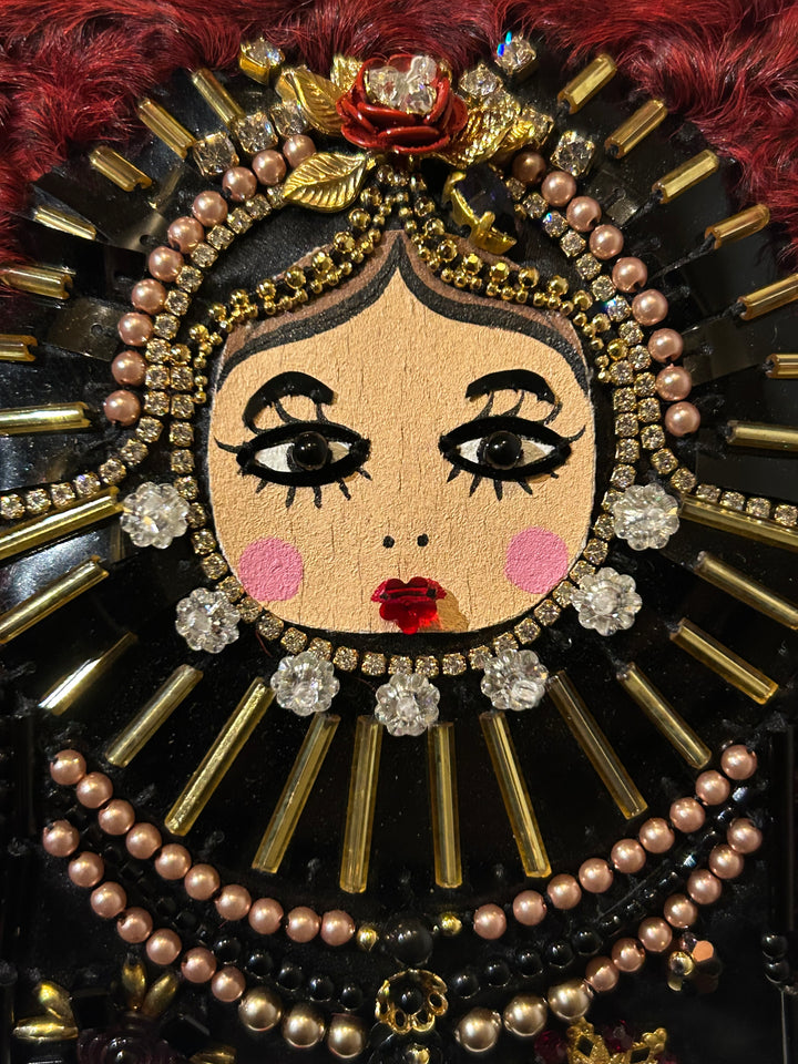 Chanel 2009 Paris - Moscou Embellished Persian Lamb Muff Clutch Bag