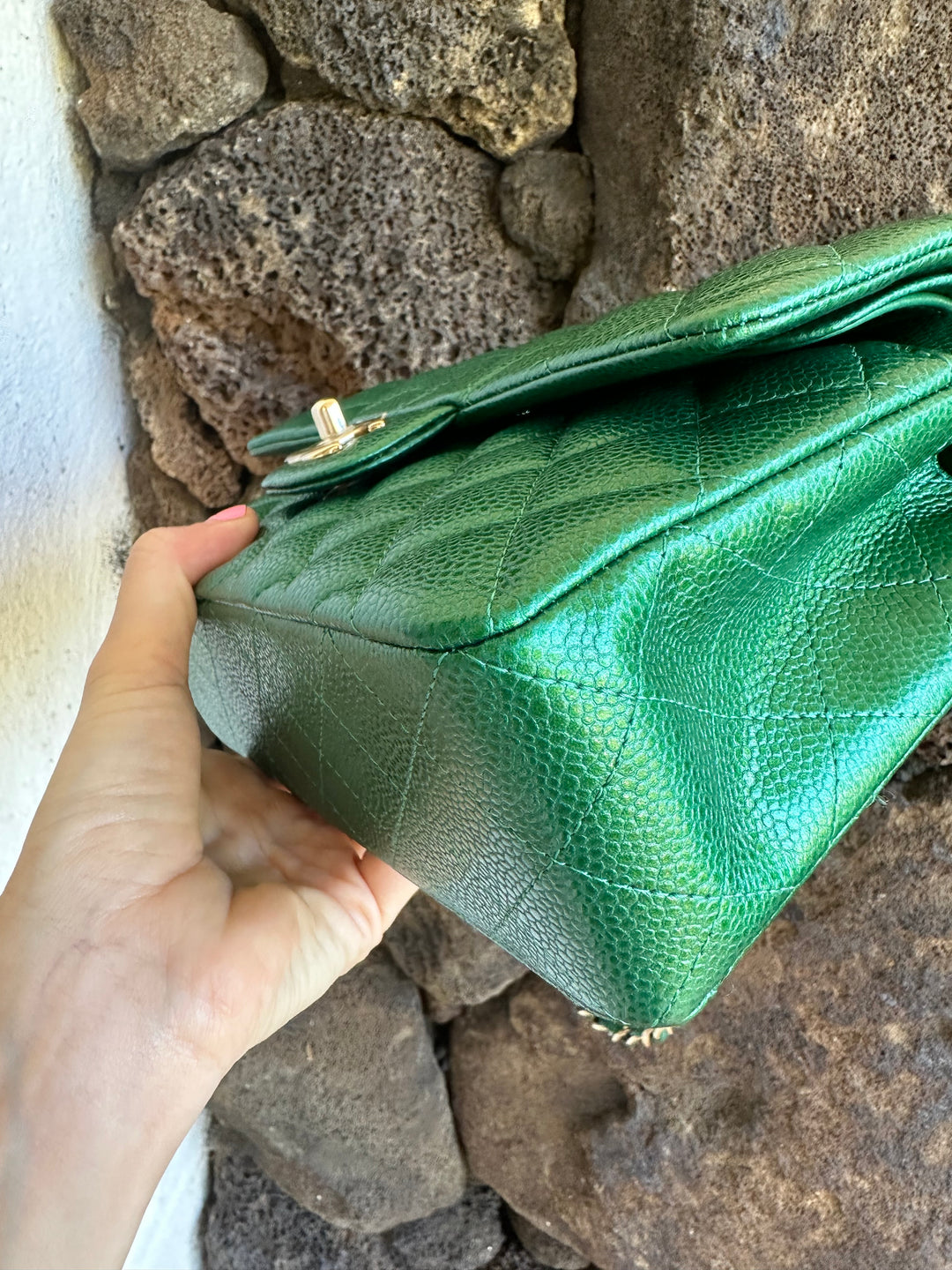 Chanel Pristine 18S Small Emerald CF
