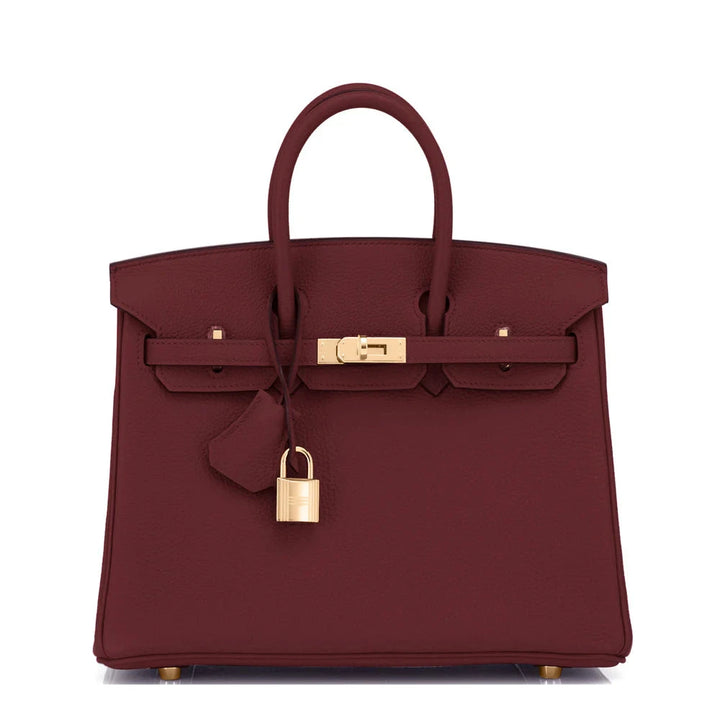 Hermès Birkin 25 Rouge H Togo Gold Hardware 2025