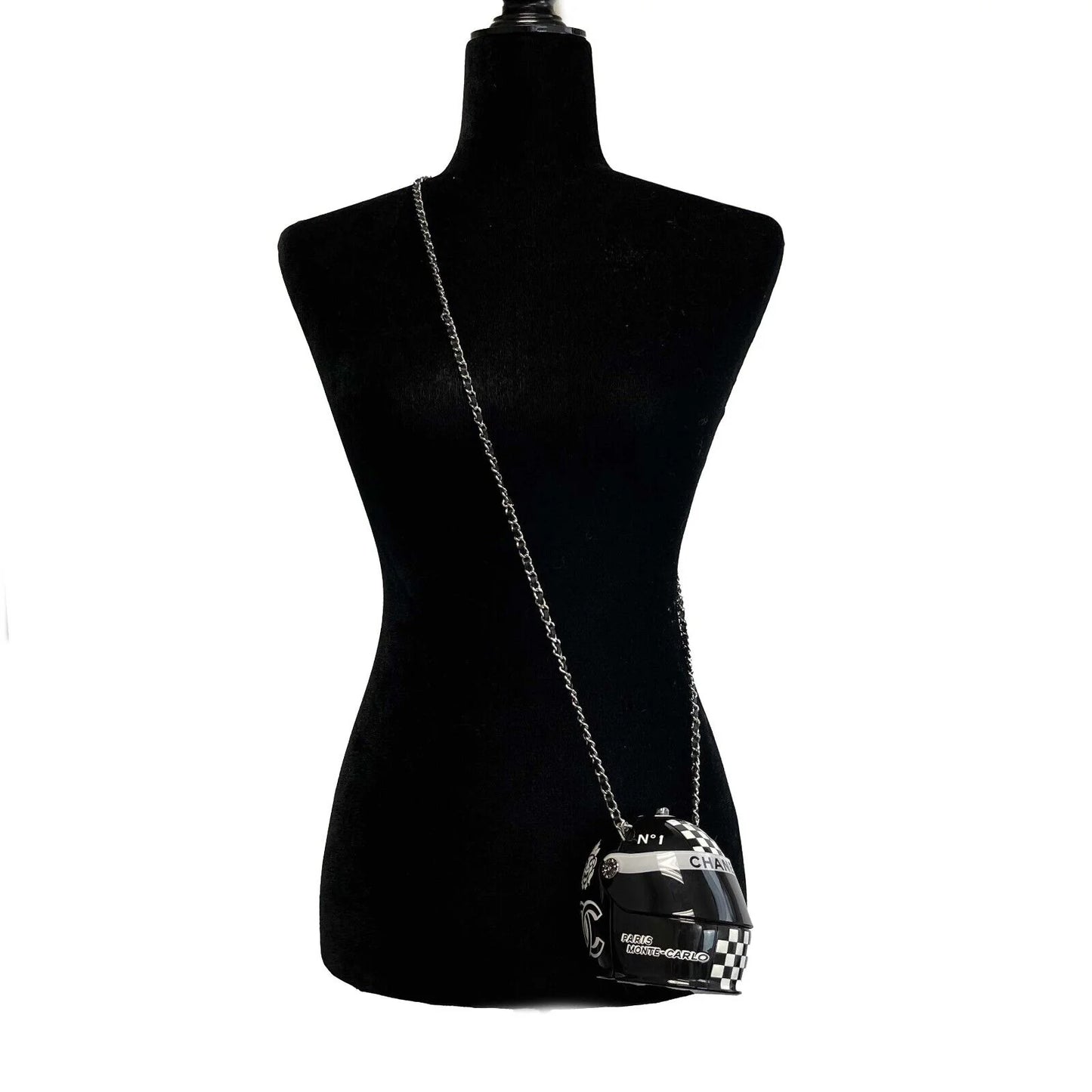 Chanel 2023 Monte Carlo Helmet Minaudiere